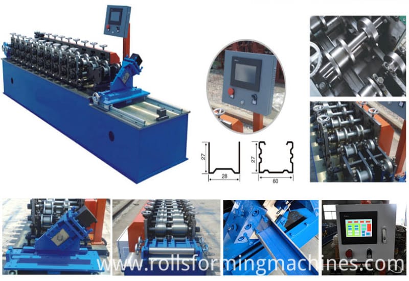 Metal Studs Production Lines Drywall Profile Roll Forming Equipment