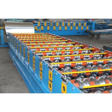 Roofing Colored Glazed Tile Cold Roll Forming Machine