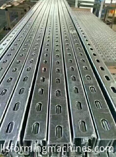  Slotted Strut Channel Roll Forming Machine