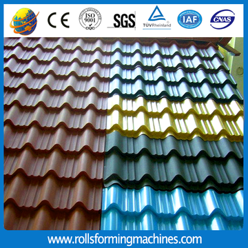 Glazed Tile Metal Roof Panel Making Machines